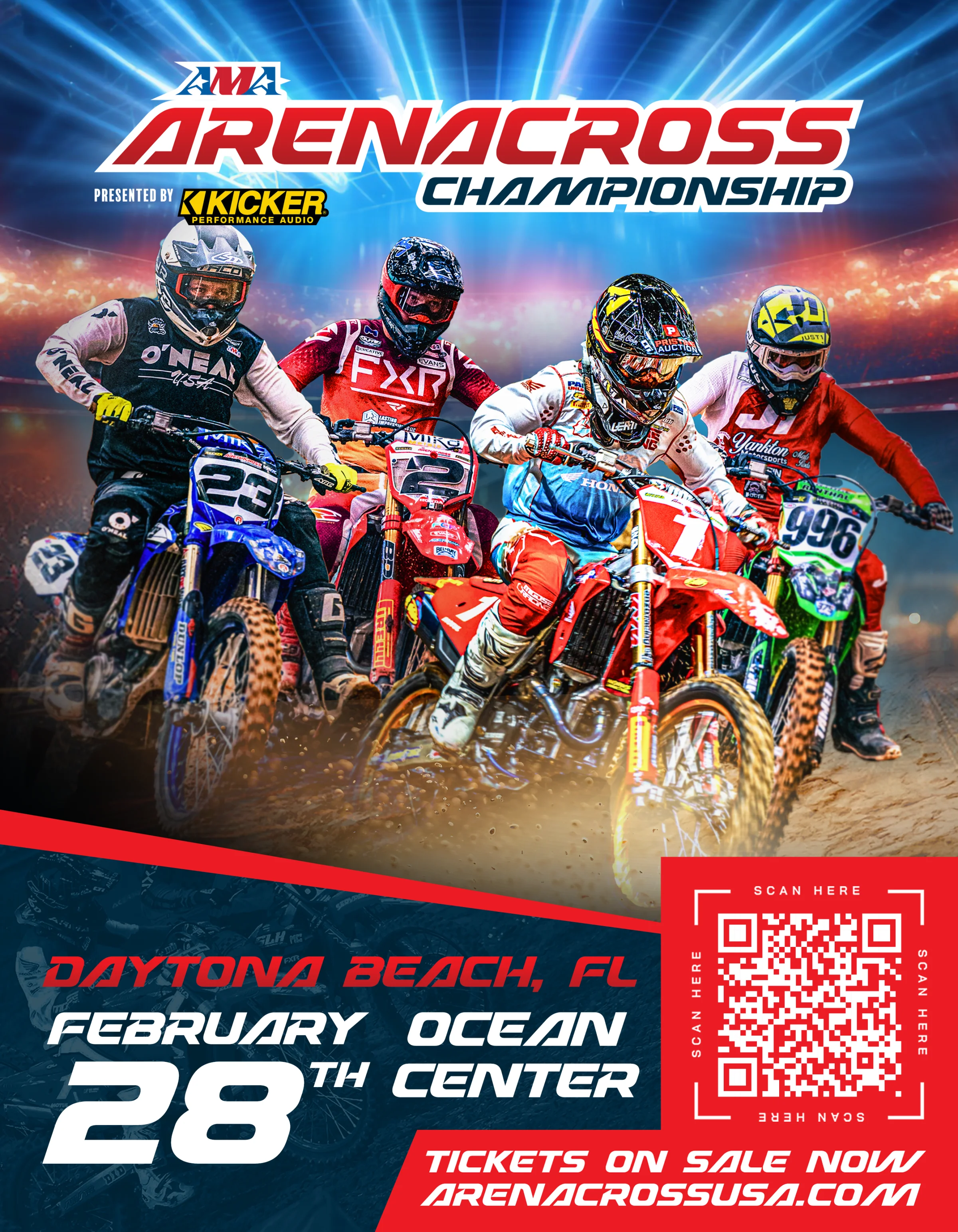 Daytona event flyer